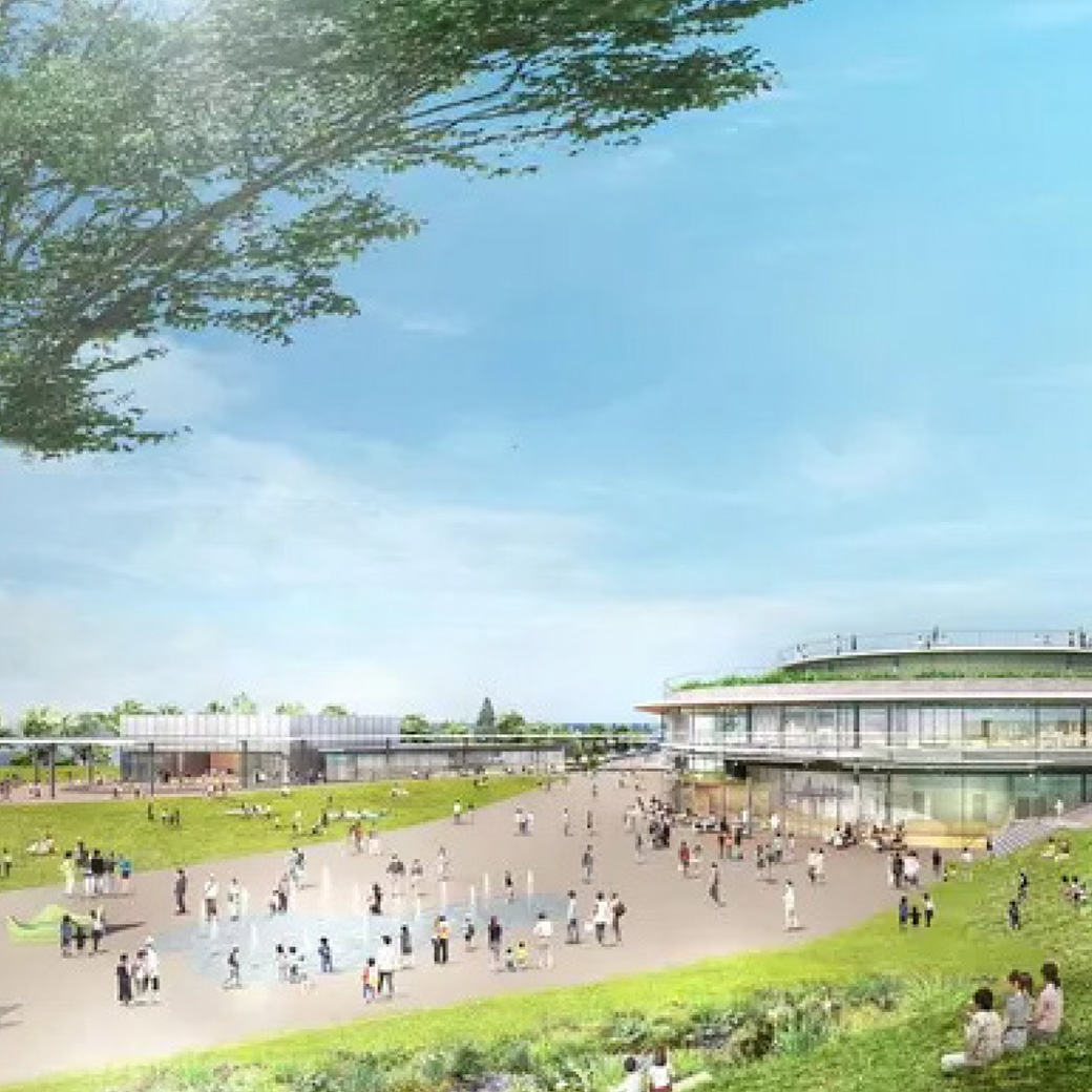 「桑都の杜」完成予想図